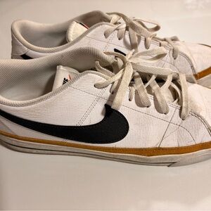 Nike White and Black Interior Label Sneaker Tag